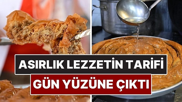 300 Yıllık Tatlı Yeniden Hayat Buldu! Asırlık Lezzet Yaşlı Teyzenin Tarifiyle Geri Döndü