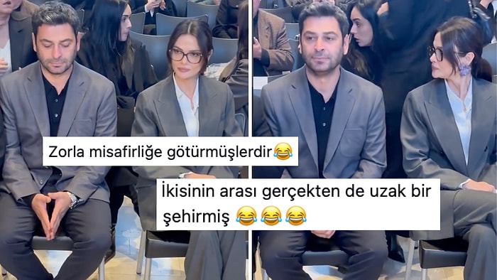 Uzak Şehir'in Başrolleri Ozan Akbaba ve Sinem Ünsal'ın Tanıtım Lansmanındaki Halleri Goygoy Çıkardı!