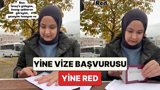 Yine Vize Başvurusu Yine Red: İsveç'e Yaptığı Vize Başvurusu Reddedilen Kadın Durumu Bir Şarkıyla Anlattı