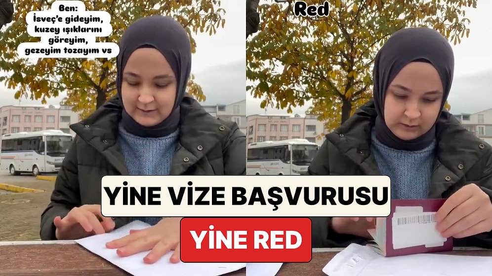 Yine Vize Başvurusu Yine Red: İsveç'e Yaptığı Vize Başvurusu Reddedilen Kadın Durumu Bir Şarkıyla Anlattı