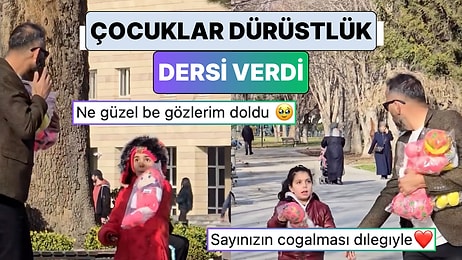 Kayseri'de Yapılan Bir Sosyal Deneyde Miniklerin "Yanlışlıkla Düşen" Oyuncaklara Verdiği Tepki Kalpleri Isıttı