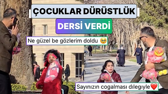 Kayseri'de Yapılan Bir Sosyal Deneyde Miniklerin "Yanlışlıkla Düşen" Oyuncaklara Verdiği Tepki Kalpleri Isıttı
