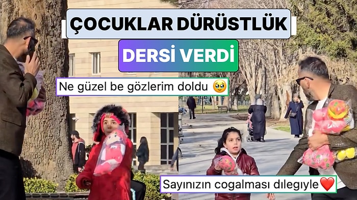 Kayseri'de Yapılan Bir Sosyal Deneyde Miniklerin "Yanlışlıkla Düşen" Oyuncaklara Verdiği Tepki Kalpleri Isıttı