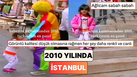 Bir Gencin 2010 Yılında İstanbul'da Çekilmiş Görüntüleri Her Birimizi O Yıllara Götürdü