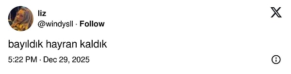 Buyurun, kimler ne demiş beraber görelim!