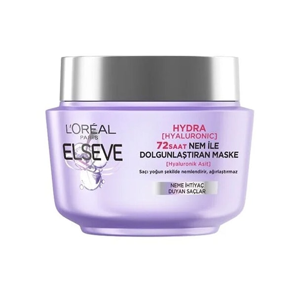 Elseve Hydra Hyaluronic 72 Saat Nem ile Dolgunlaştıran Maske