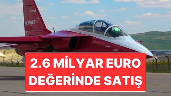 İspanya 'HÜRJET'i Tercih Etti: 2,6 Milyar Euro Değerinde 30 Adet Uçak Satılacak