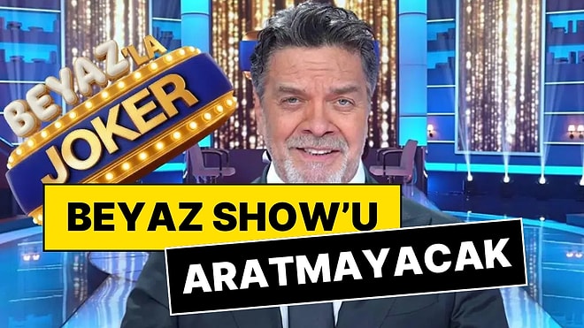 Neden 'Beyaz Show' Değil Diye Üzülmüştük: Beyaz'la Joker, Tanıtımında Bile Kahkahaya Boğdu