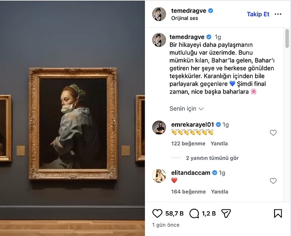 İşte Demet Evgar'ın Bahar dizisine duygulandıran vedası: