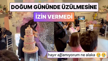 Mekanında Gerçekleşen Doğum Günü Etkinliğine Kimsenin Gelmediğini Gören Mekan Sahibinden Minik Kıza Jest