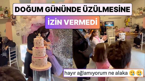 Mekanında Gerçekleşen Doğum Günü Etkinliğine Kimsenin Gelmediğini Gören Mekan Sahibinden Minik Kıza Jest