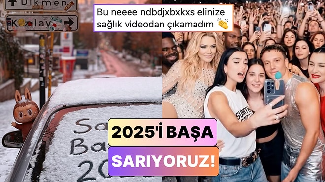 Gündemi Altüst Eden Olaylar, Viral Anlar, Hafızamıza Kazınanlar: "Kemerleri Bağlayın, 2025'i Başa Sarıyoruz!"