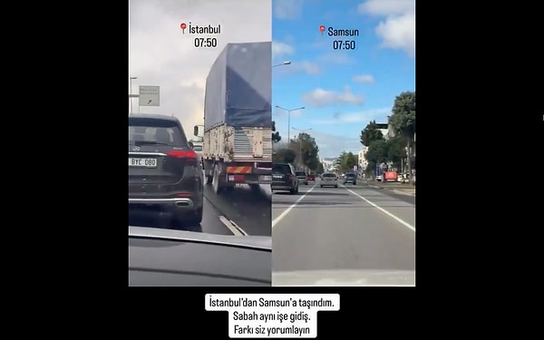 Aradaki süre farkını takipçileriyle paylaştı.