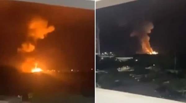 Venezuela'da şiddetli patlama meydana geldi.