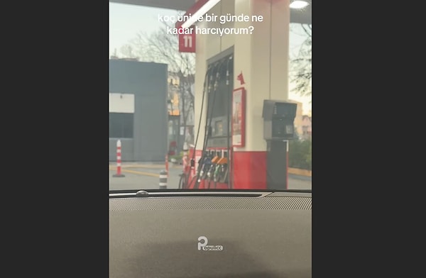 Girdiği derslerden İktisat ya da İşletme okuduğu anlaşılan öğrencinin günlük harcaması şu şekilde;