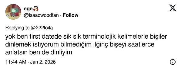 Bazıları için de tam tersine ilk buluşma podcast dinlemek gibidir...