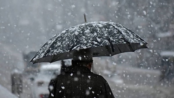 İstanbul'da ise bir kar yağışı öngörülmezken diğer iller şöyle;