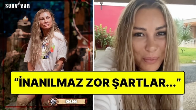 Survivor 2026'nın İlk Elenen İsmi Selen Görgüzel'den Açıklama Geldi