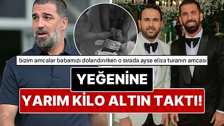 Yarım Kilo Altın Taktı: Arda Turan'ın Yeğenine Taktığı İddia Edilen "Hoş Geldin" Hediyesi Gündem Oldu