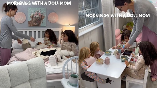 Woman Constructs a Real Life for Herself with Toy Dolls