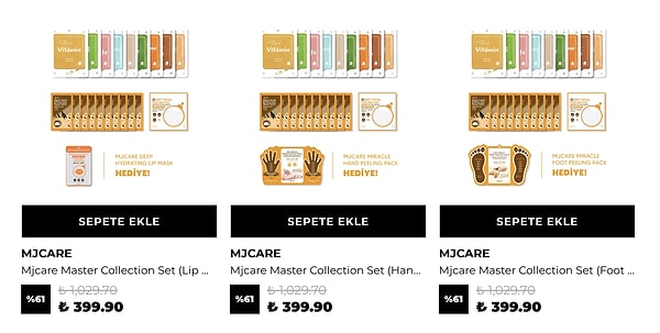 Cilt bakımına toplu yatırım yapmak isteyenler için kaçırılmayacak bir kampanya!