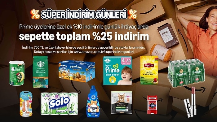 Günlük İhtiyaçlarınızı Tamamlayacak Ürünlerde Süper İndirim Günleri Başladı!
