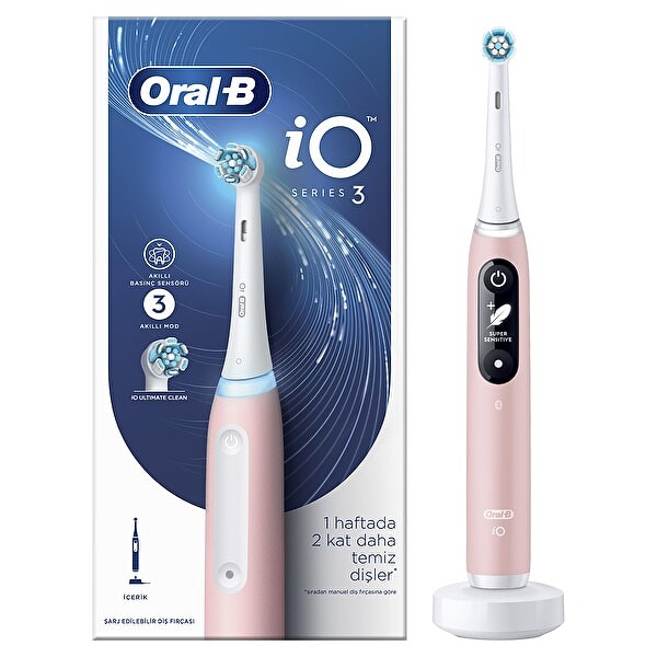 Oral-B iO3 şarjlı diş fırçasına ihtiyacın var!