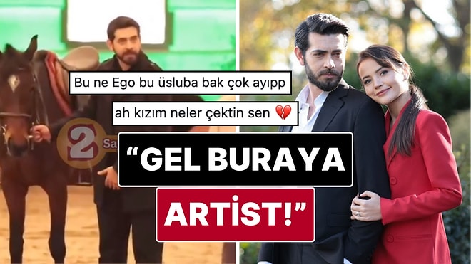 Kan Çiçekleri'nin Başrolü Barış Baktaş'ın Partneri Yağmur Yüksel'e Karşı Tavırları Tepki Topladı