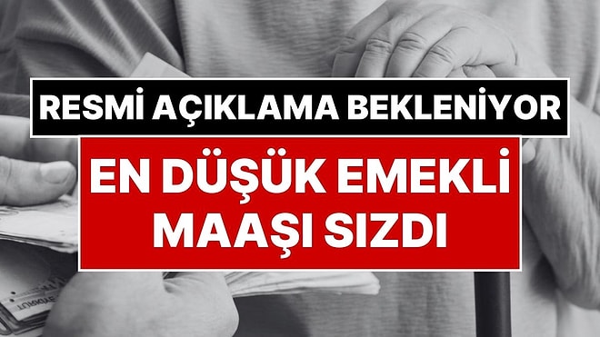Emekli Maaşı Ne Kadar Olacak? Yarın Açıklanacak En Düşük Emekli Maaşının Belli Olduğu İddia Edildi