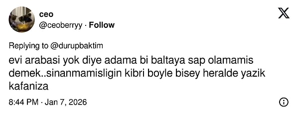 İşte o tepkiler;