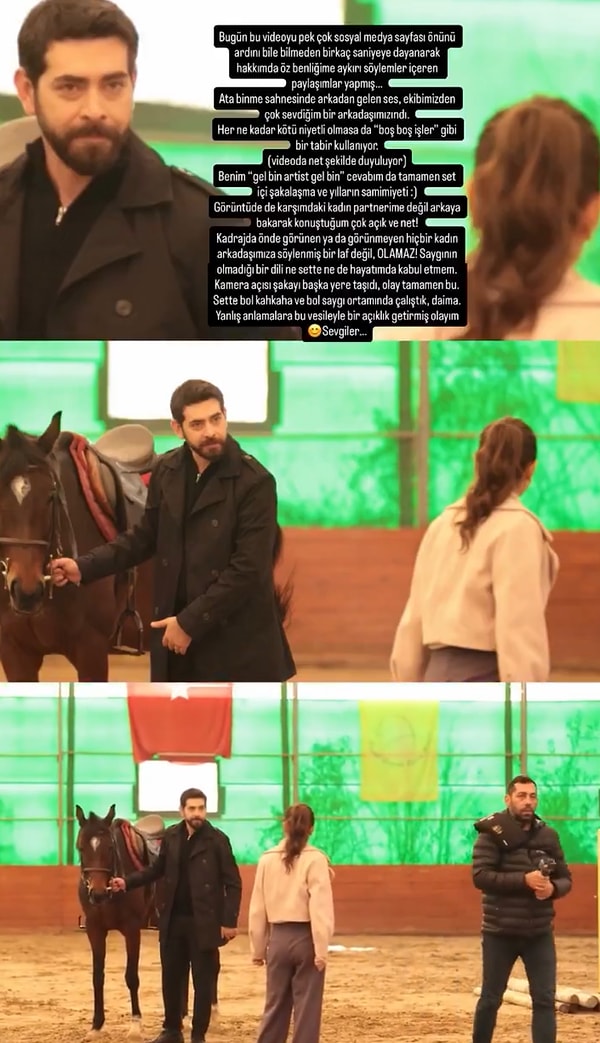 İşte Barış Baktaş’ın olaya dair açıklaması: