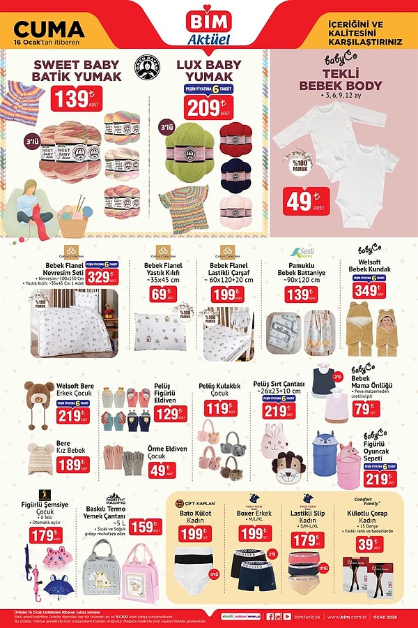 Sweat Baby Batik Yumak 139 TL