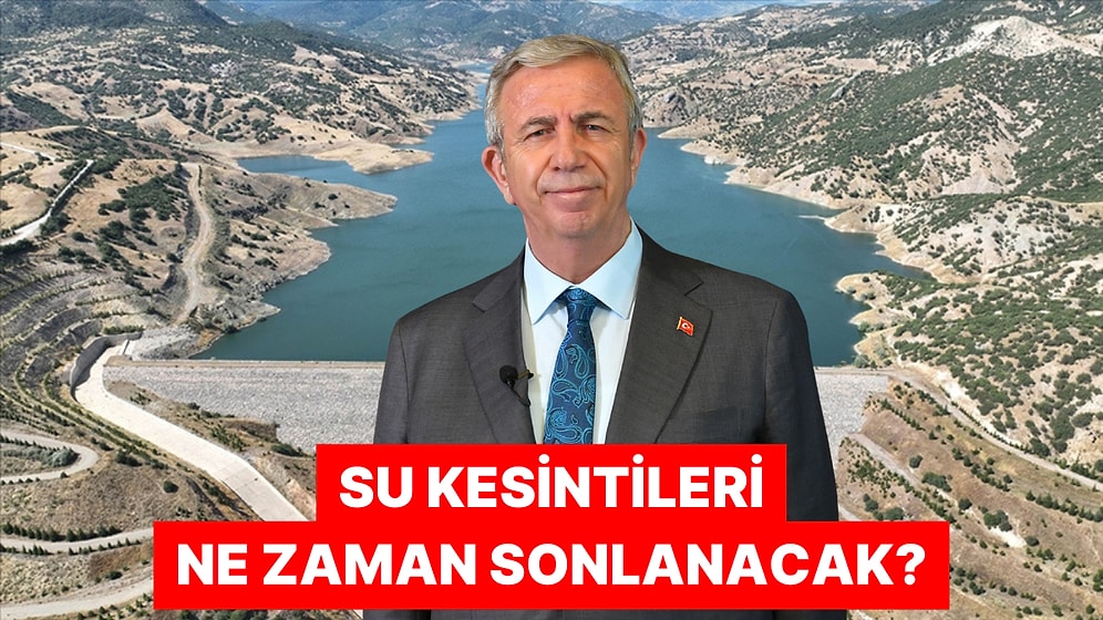 Mansur Yavaş Ankara'da Su Probleminin Çözüleceği Tarihi Verdi