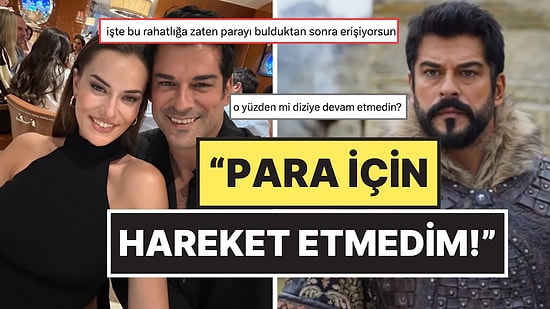 Kazancıyla Züğürdün Çenesini Yoran Burak Özçivit’in Maddiyat Çıkışı Sosyal Medyada Gündem Oldu!