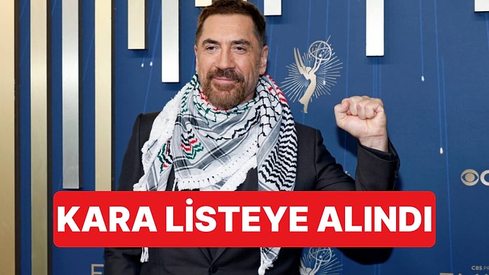 Javier Bardem, Gazze'ye Verdiği Destek Sebebiyle Paramount Tarafından Kara Listeye Alındığını Söyledi