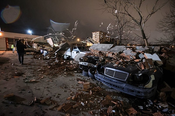 Bursa’da lodos etkili oldu.