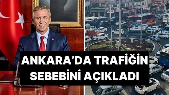 Mansur Yavaş, Ankara'daki Trafiğin Sebebi Olarak AVM'leri Gösterdi