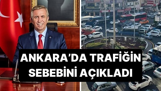 Mansur Yavaş, Ankara'daki Trafiğin Sebebi Olarak AVM'leri Gösterdi