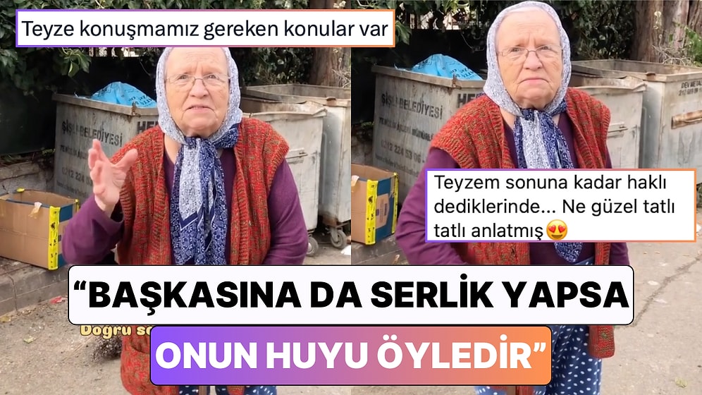 Kulaklara Küpe Olsun: Bir Teyzenin Yoldan Geçen Kızlara Erkeklerle İlgili Verdiği Tavsiyeler Hayran Bıraktı