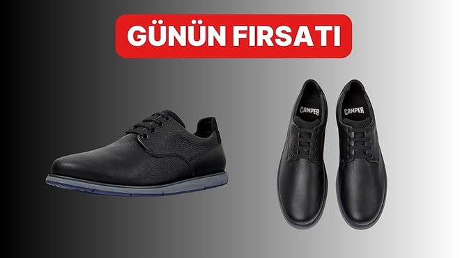 Günün Fırsatı: Çok Satanlarda Yer Alan CAMPER Smith Ayakkabı İndirimde!