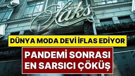Pandemi Sonrası Yaşanan En Sarsıcı Çöküş! Dünyaca Ünlü Moda Markası İflas Ediyor