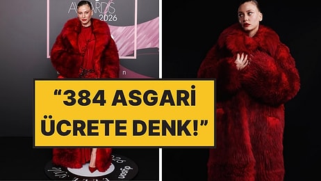 Serenay Sarıkaya'nın Kırmızı Kürkünün Fiyatı Ortalığı Fena Karıştırdı!