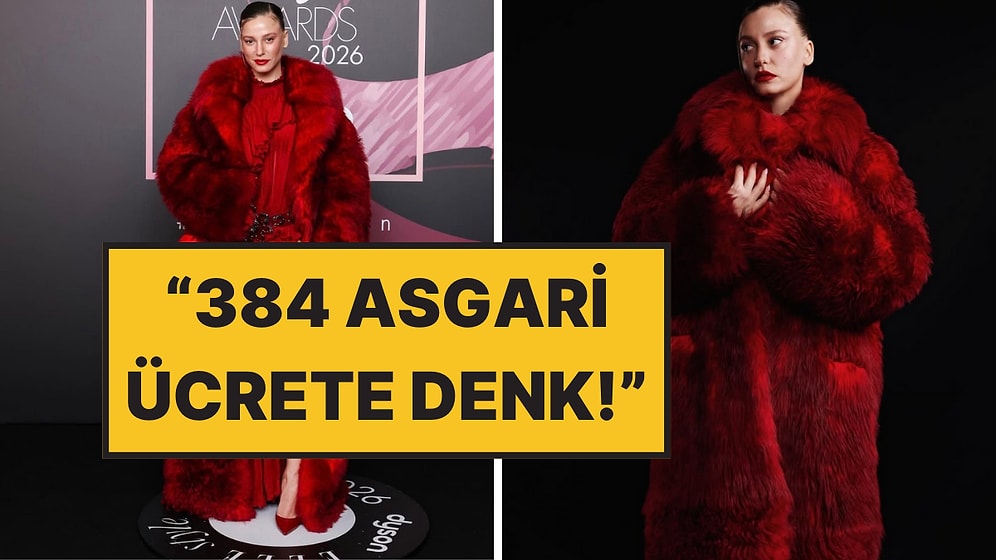 Serenay Sarıkaya'nın Kırmızı Kürkünün Fiyatı Ortalığı Fena Karıştırdı!