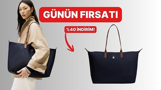 Günün Fırsatı: Tommy Hilfiger POPETTE Çanta İndirimde!