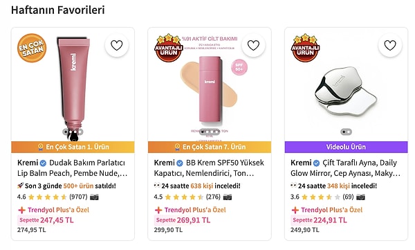 Dudak bakımında kışın vazgeçilmezi olan Kremi ürünlerinde dev kampanya devam ediyor.