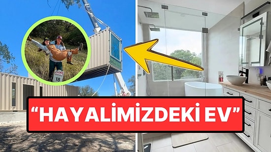 Nakliye Konteynerini Yaşam Alanına Çeviren Çift Aylık Sadece 12 Bin TL Harcıyor!