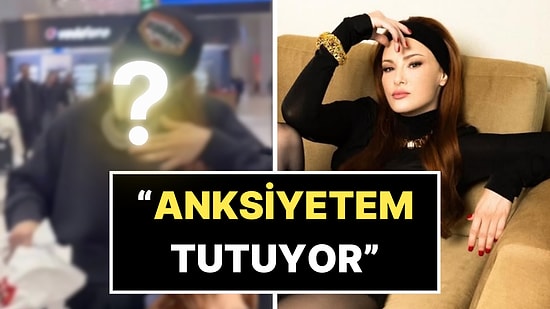 Havalimanında Yüzünü Saklamaya Çalışan Mine Tugay Muhabirlere Sert Çıktı