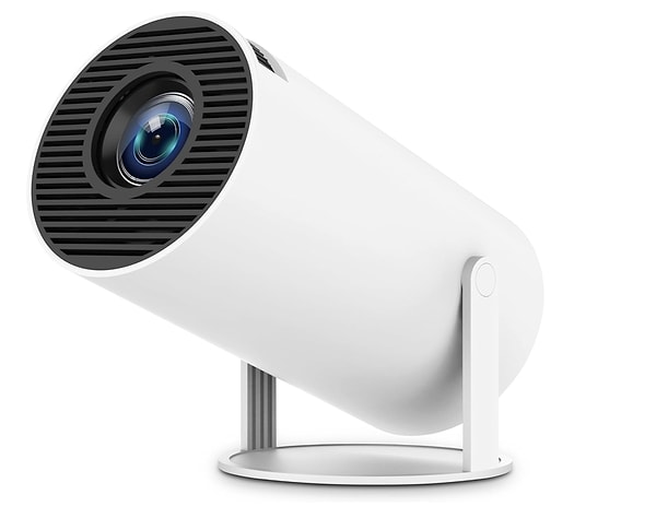 Evinizi kişisel bir sinema salonuna dönüştürecek yüksek çözünürlüklü projektör.