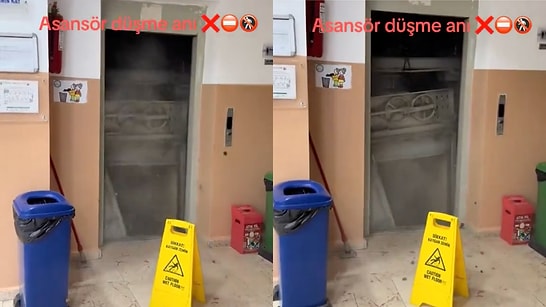 Heart-Stopping Moment: Security Camera Captures a Terrifying Elevator Free Fall