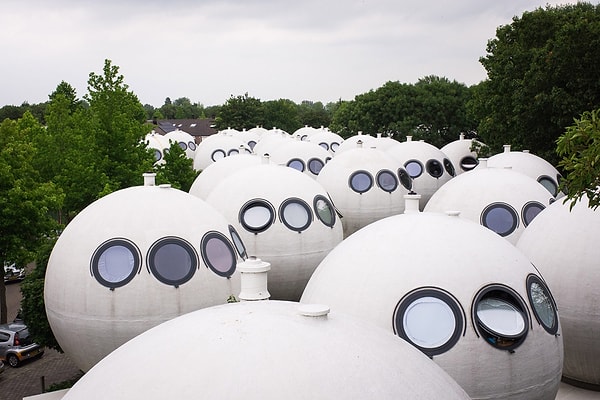 Den Bosch’taki Bolwoningen Mahallesi, deneysel mimarinin son örneklerinden